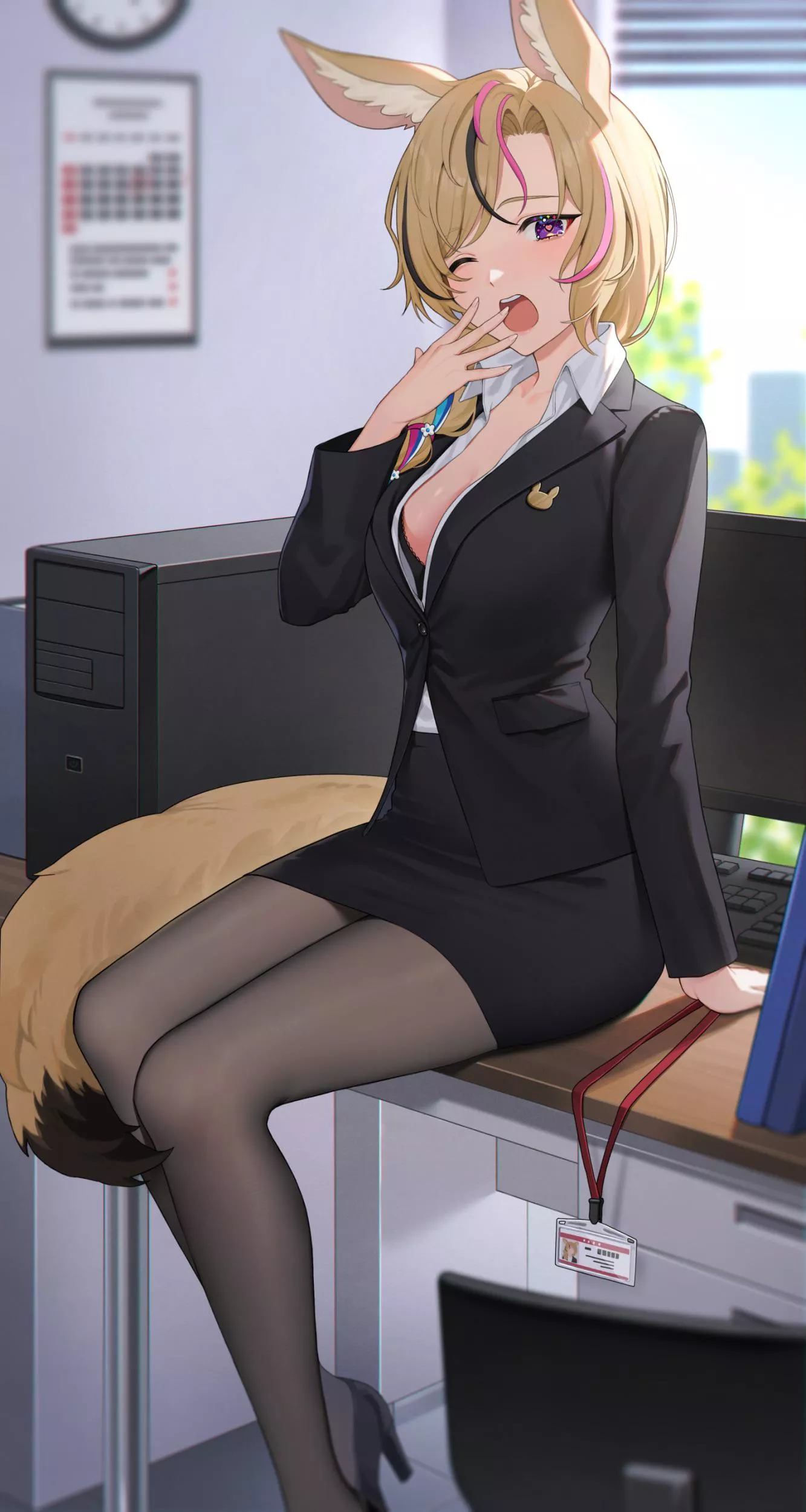 Office Lady Omaru Polka~ [Hololive] (Reiji-RJ)