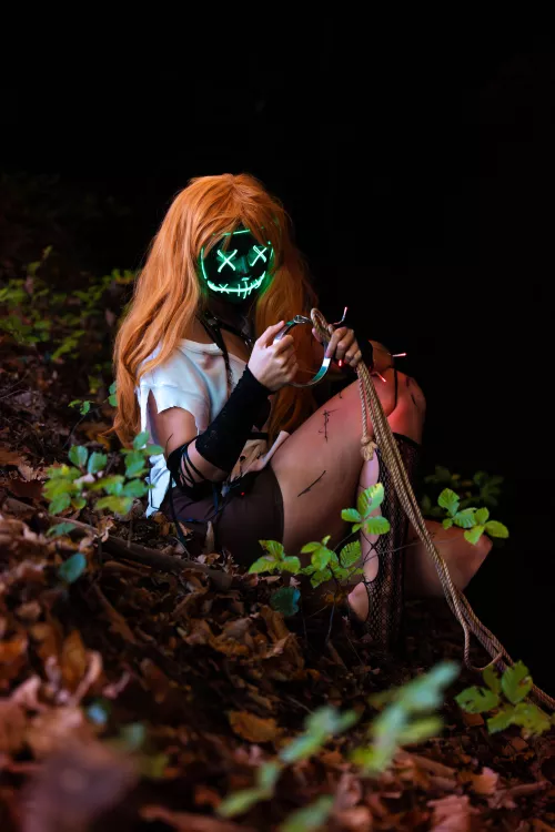 Purge girl in the woods