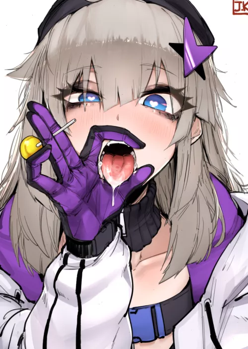 She's tired of licking on her Lolli, but she wants yours now