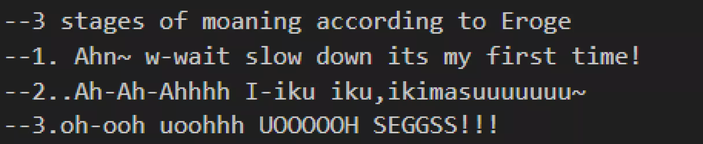 Surely there is no pattern there right?