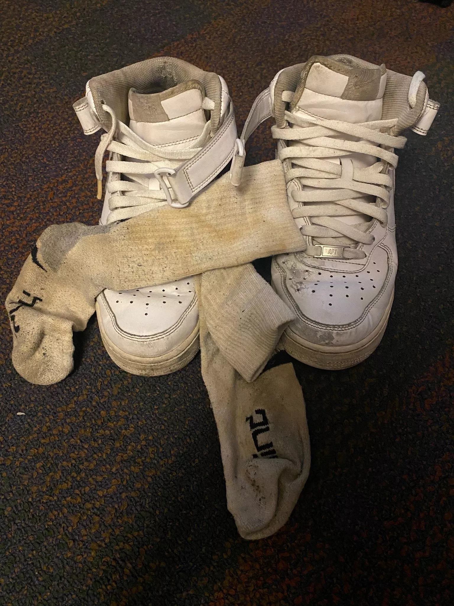 sweaty smelly socks and sneakers beaters for sale