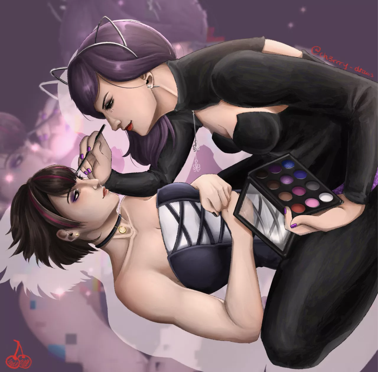 The Witch and her Familiar (SoupTime) [Like a Dragon] {Mukouda Saeko/Seong-Hui}