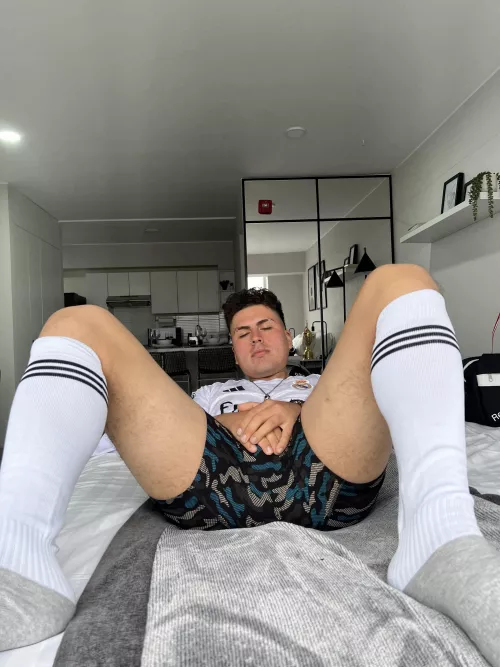 This bed is going to get hot when our bodies collide haha