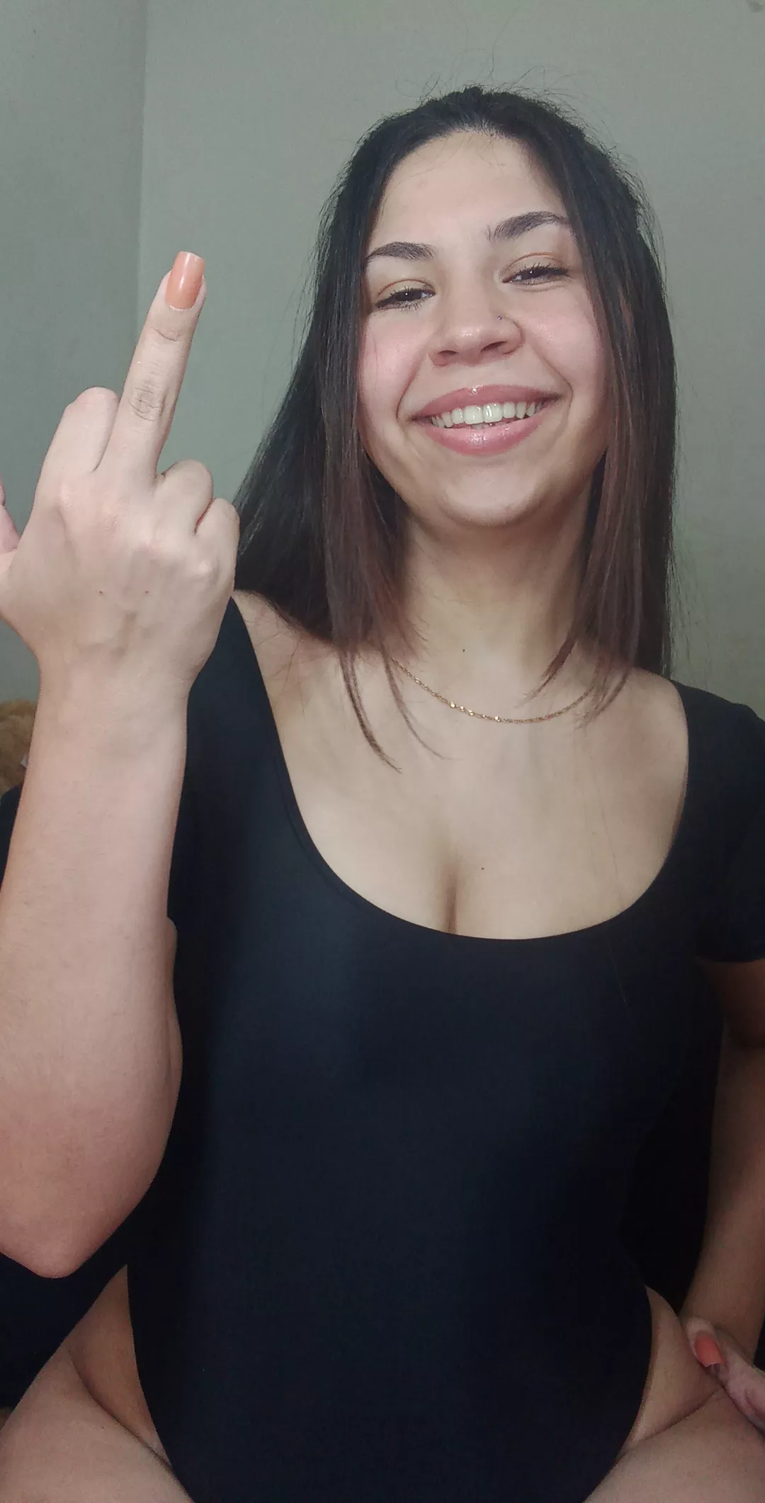 This is the only thing you'll get, loser