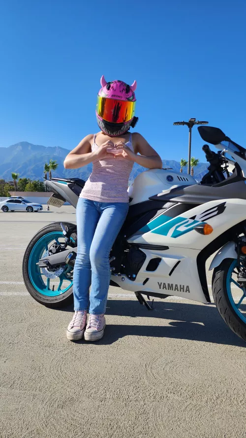 Tiny rider for big rides ;)