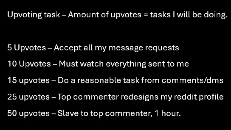 Upvote task...