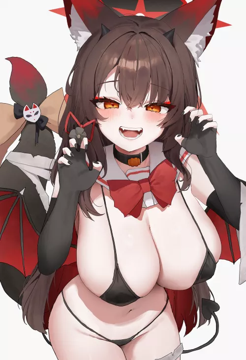 Wakamo giving you a scare