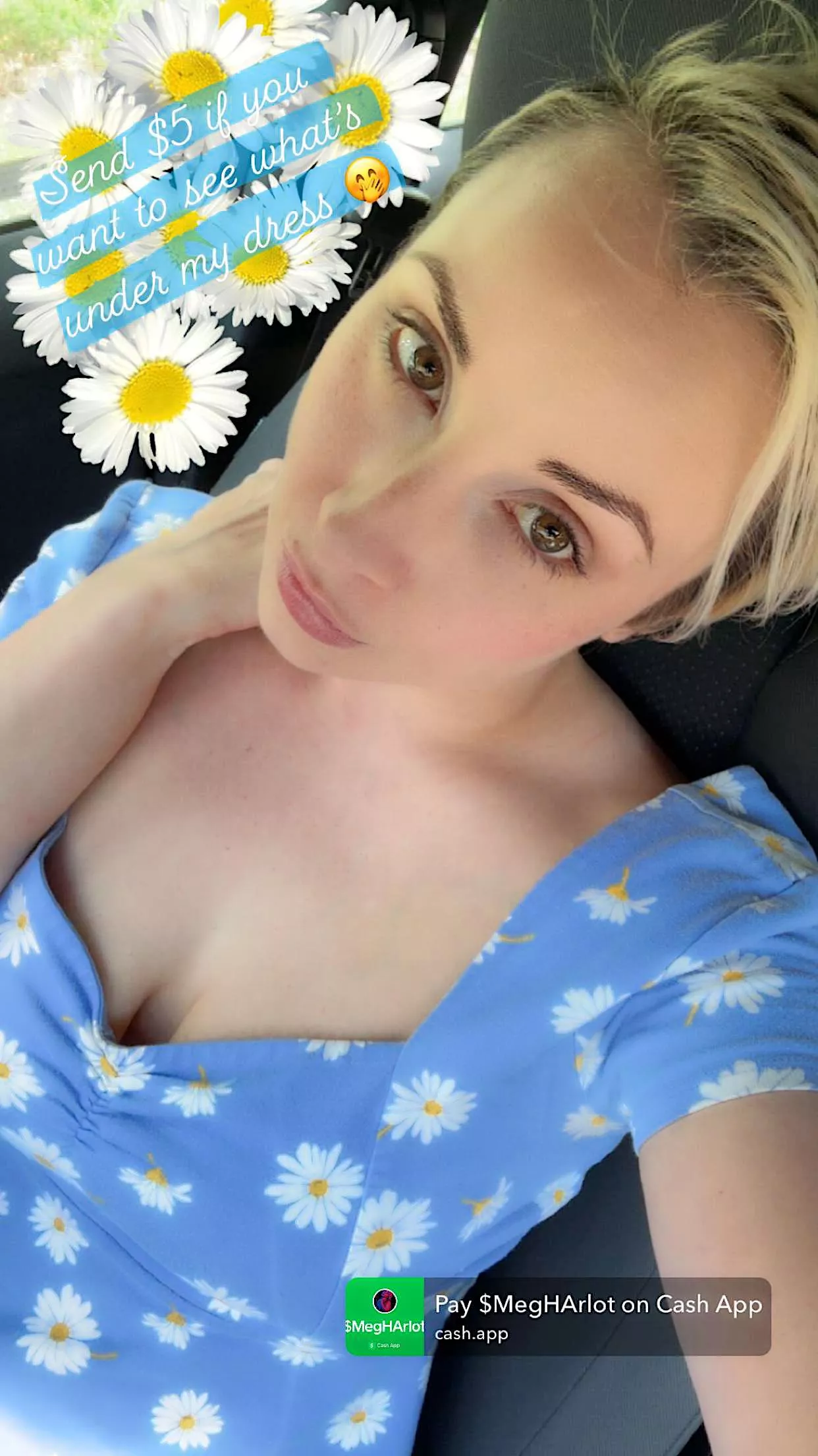 Want to see up my skirt? 🤭