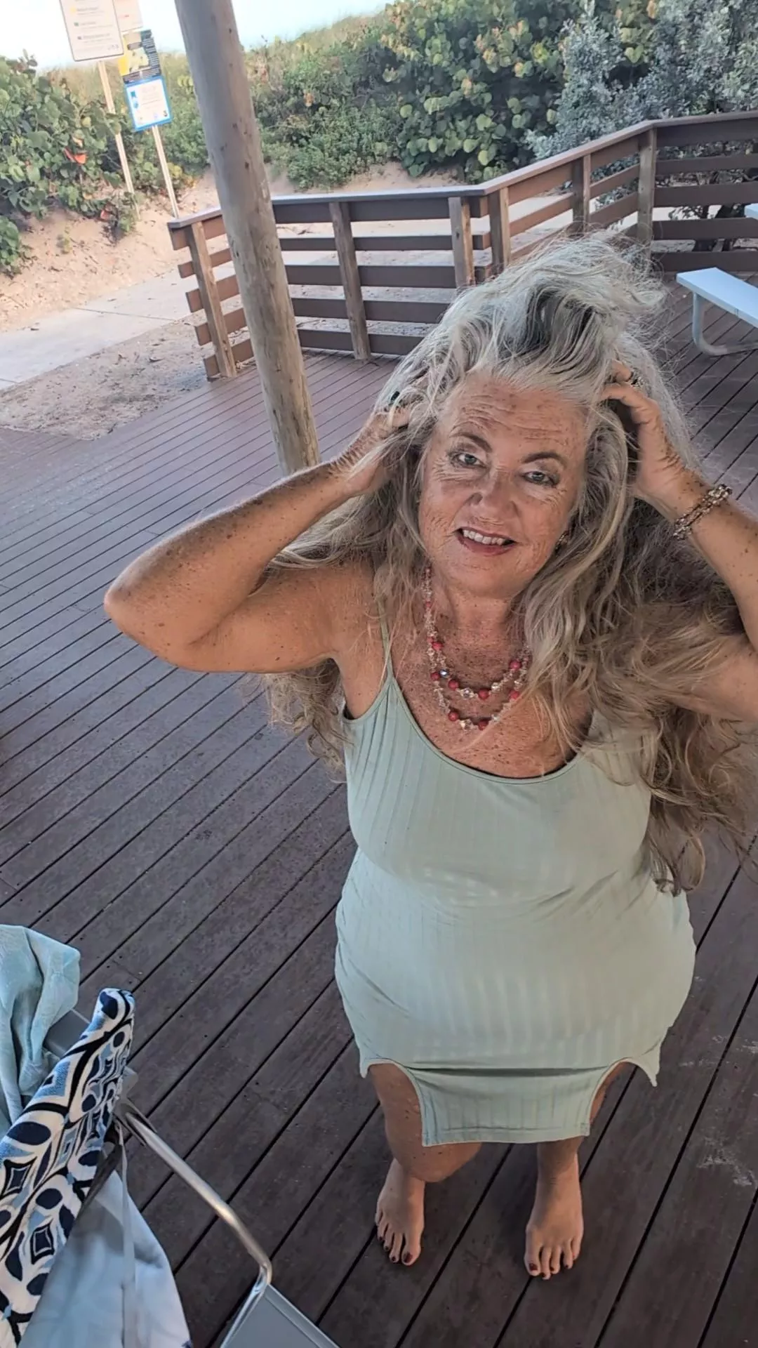 We can be happy at a granny picnic 