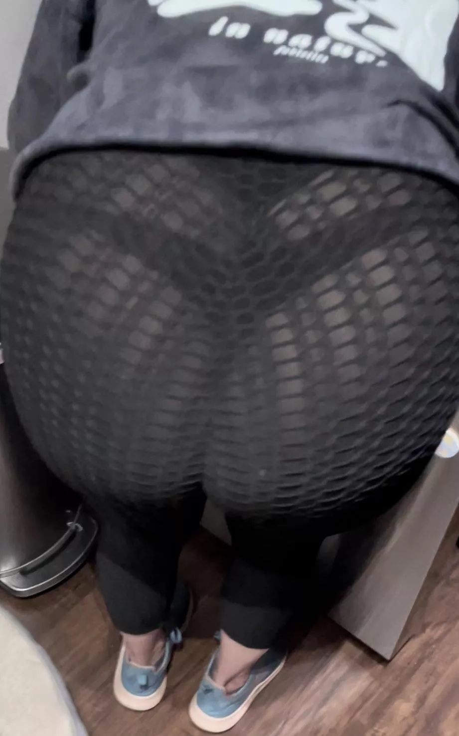 Wonder why she got so many stares at the store? :)