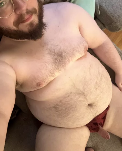 you should rest your head on my belly!