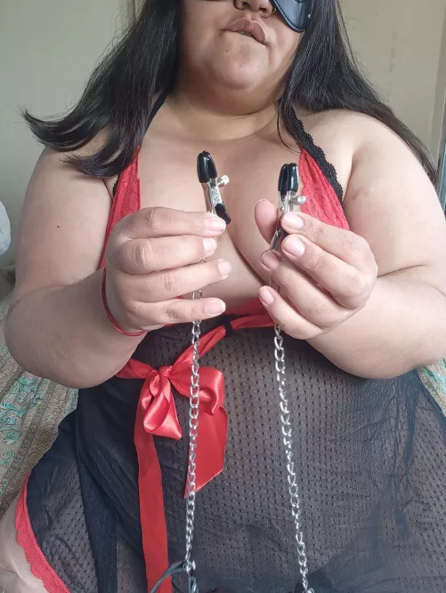Your nipples need my clamps 