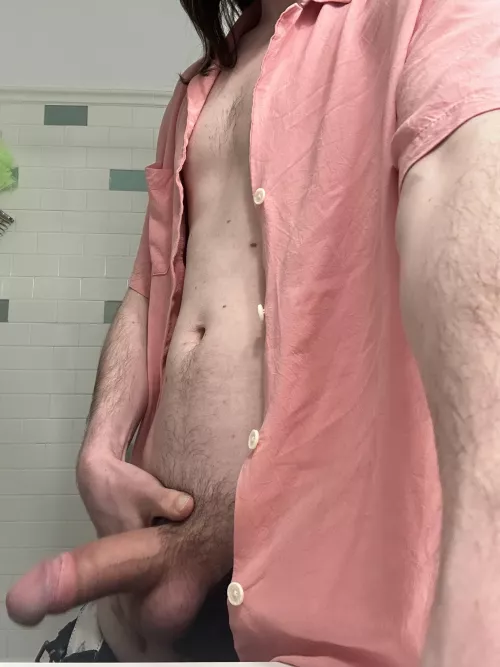 (30) Any bear Dads wanna rub our cocks while I rub your belly?