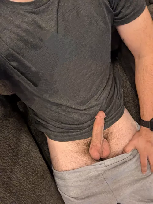 (32) Curious what's under the neighbor dads grey sweatpants?