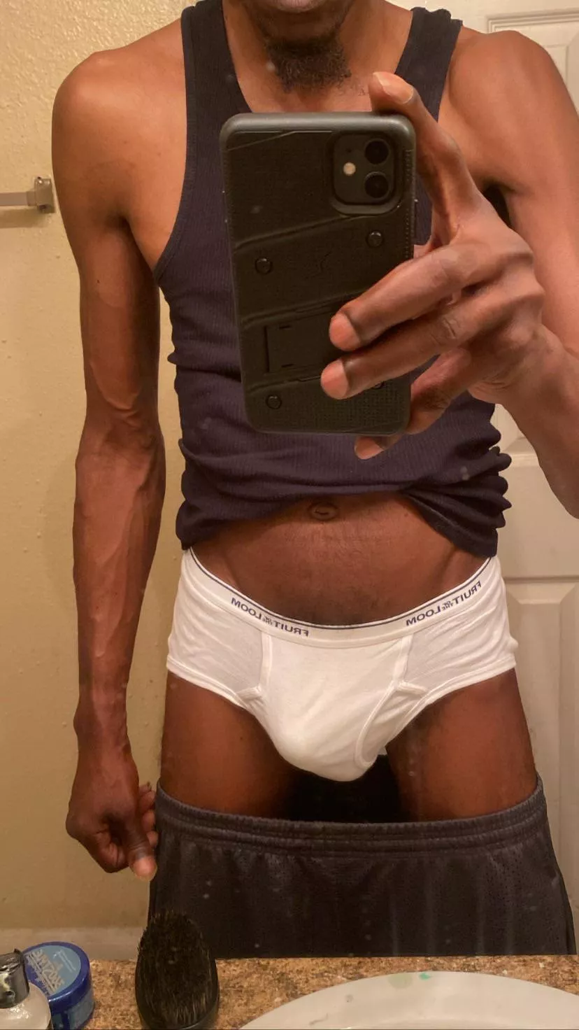 [Age 45] Saturday vibes…🩲😈