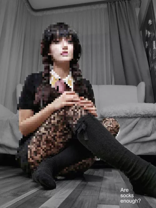 Are socks enough for you? 