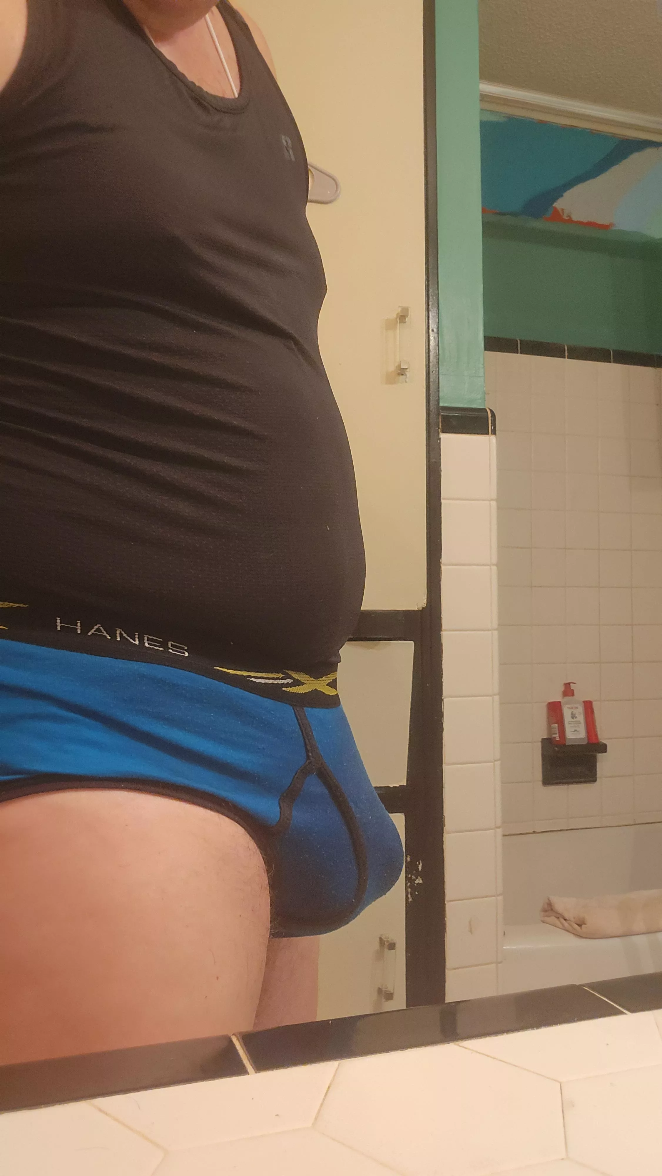 Being horny all night in these unwashed briefs and others age[54]