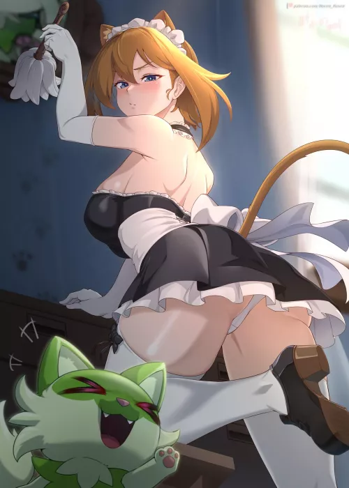 Disgusted Maid May [Pokemon]