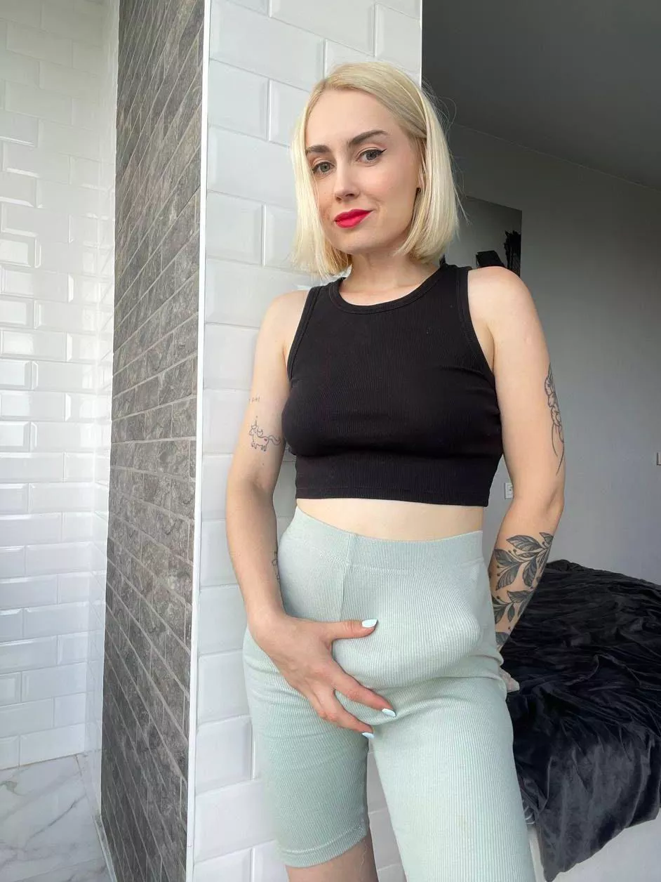 Does that scare you or horny you? The thought of me taking off my shorts and fucking you in all your holes.