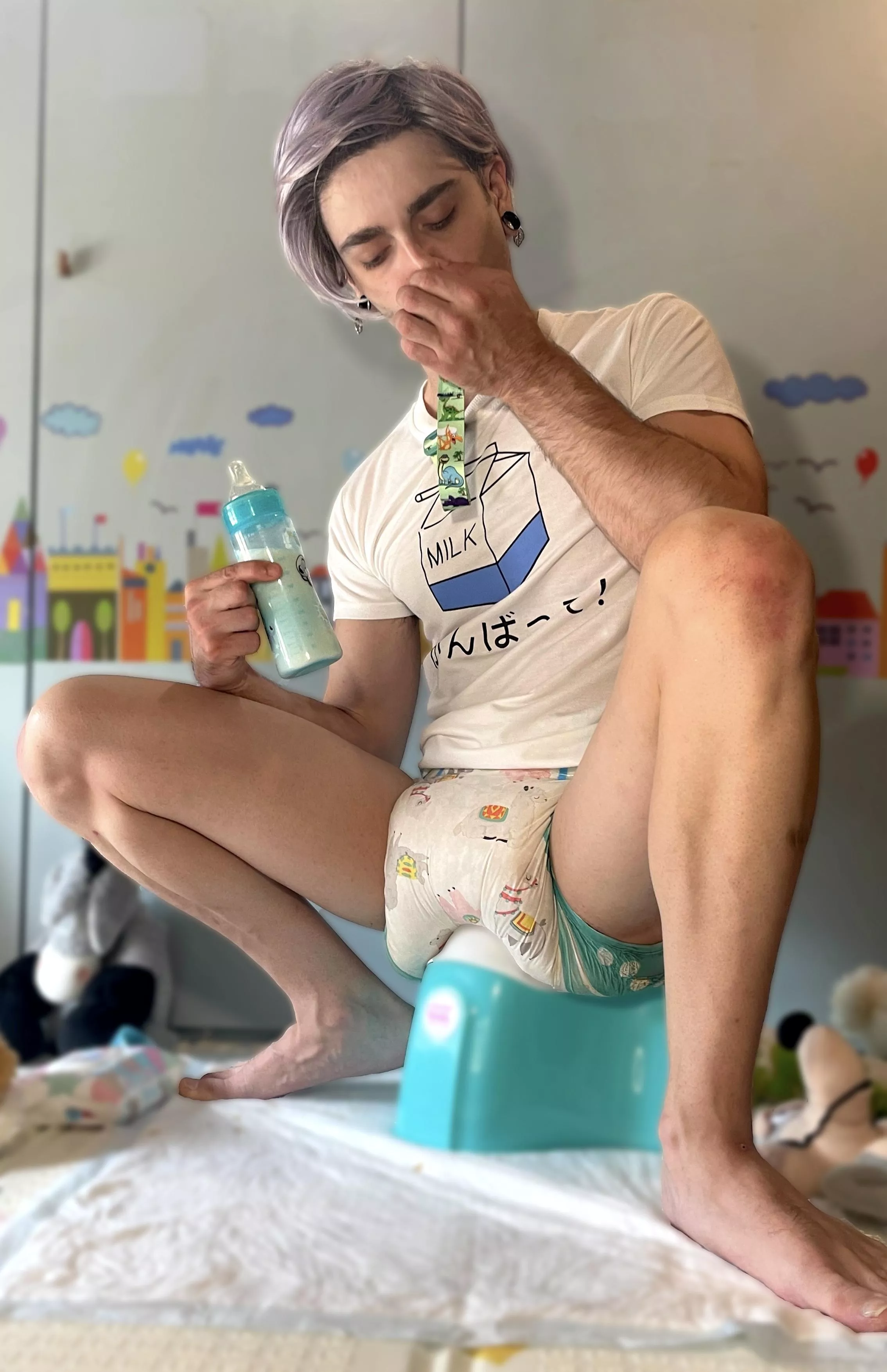 Dunno why milk makes me go so much poopy 😖