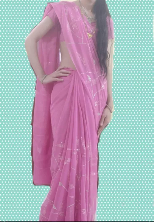 Few years back on Diwali wore this saree