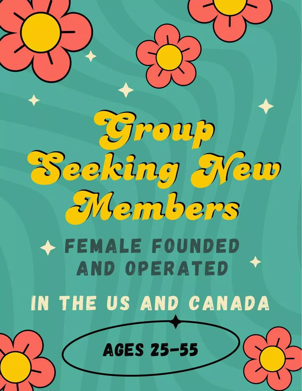 G4A [25-55] female owned and operated! 