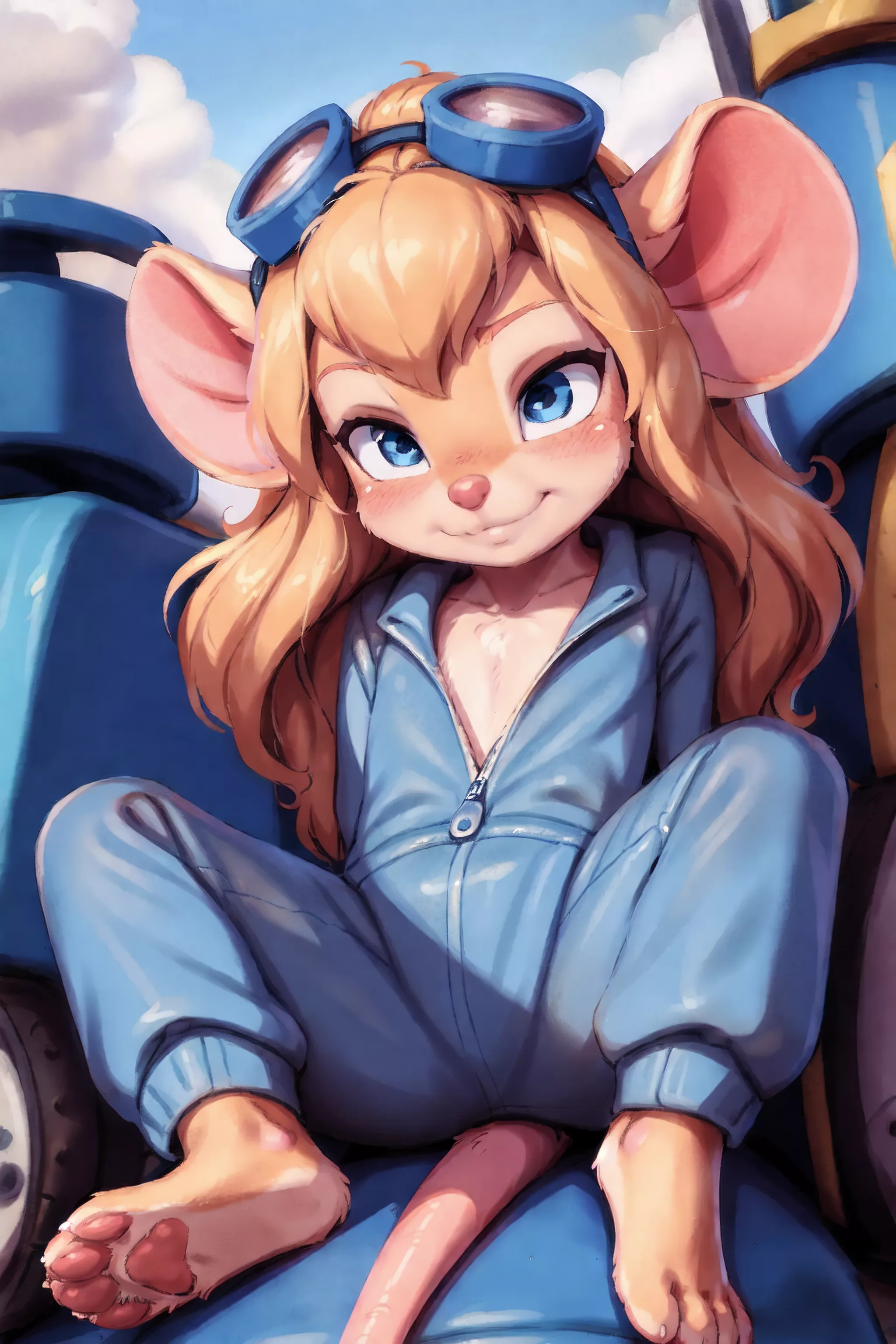 Gadget looking cute! (AkaAi)