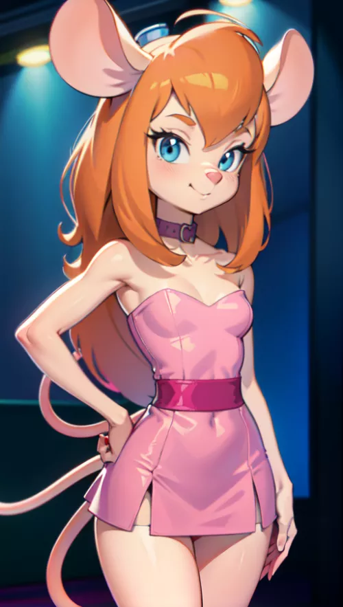 Gadget ready for a date! (Azuka Nya)