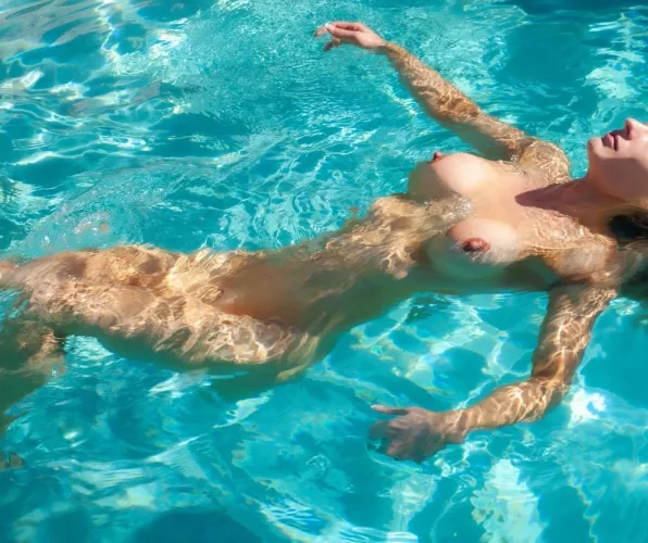 Going for a morning swim 