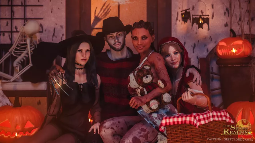 Happy Halloween from The Seven Realms team!🎃