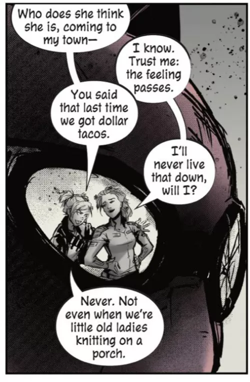 Harley and Ivy in Catwoman: soul stealer