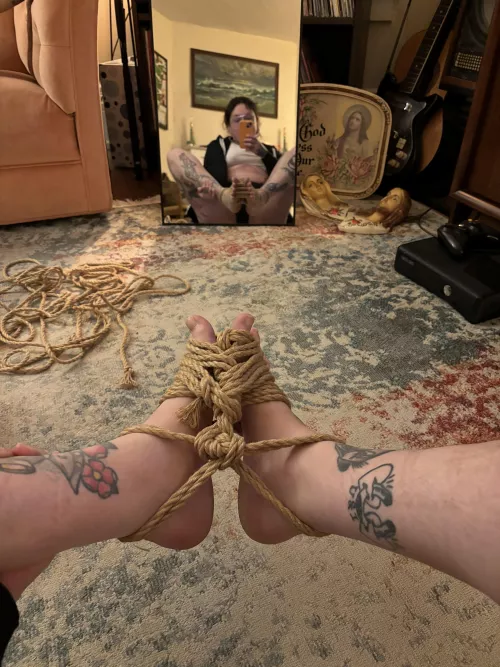 Help my feet are trapped! 