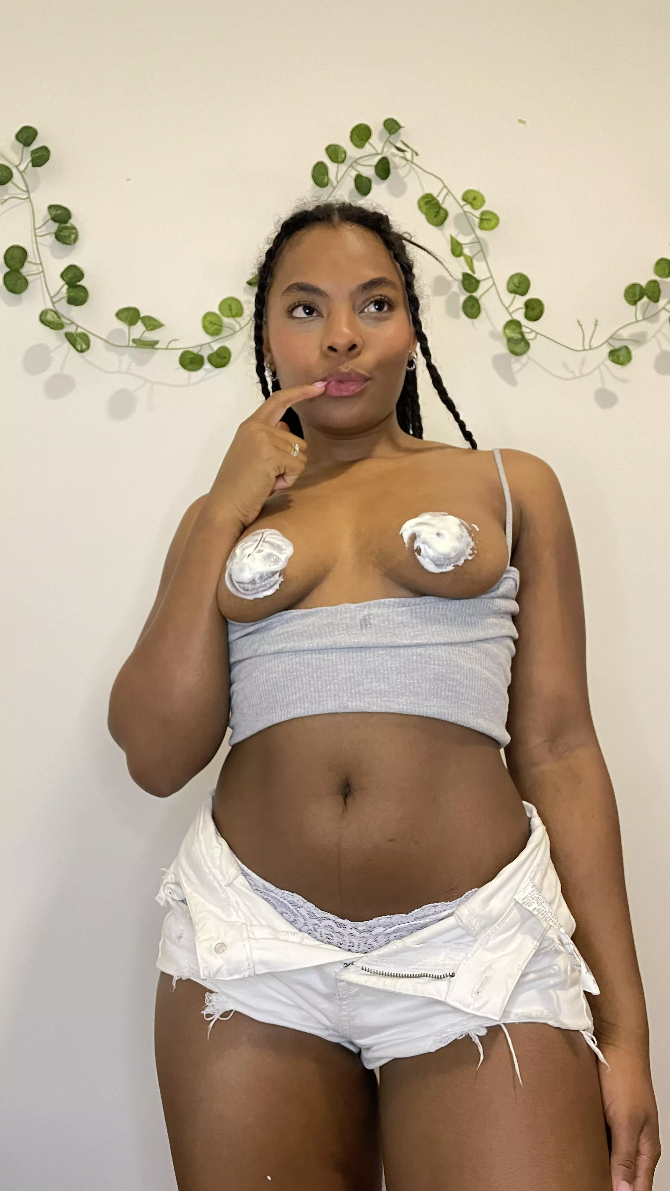 Hm, where else is there not enough cream?