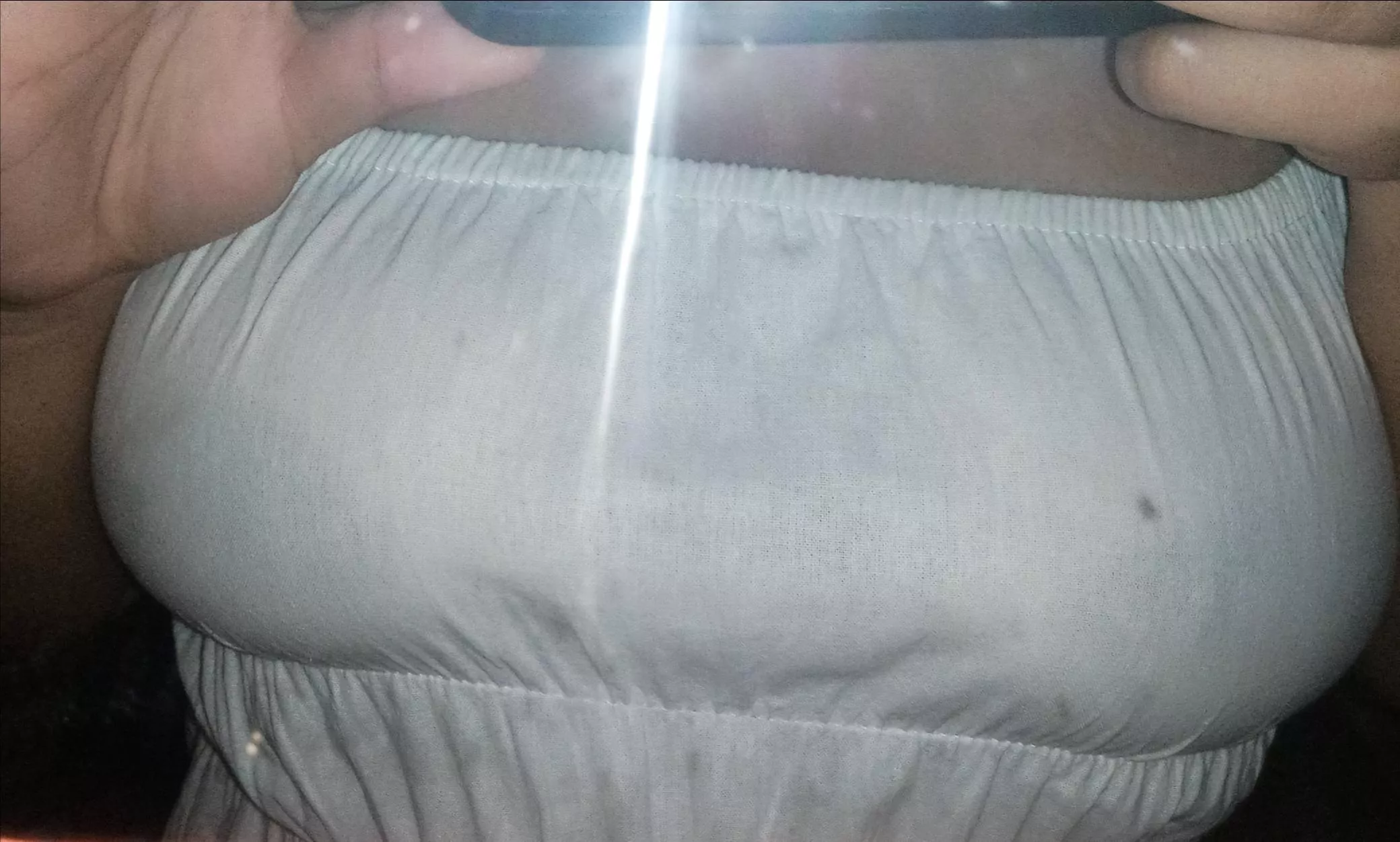 I don’t wear a bra even in public places.