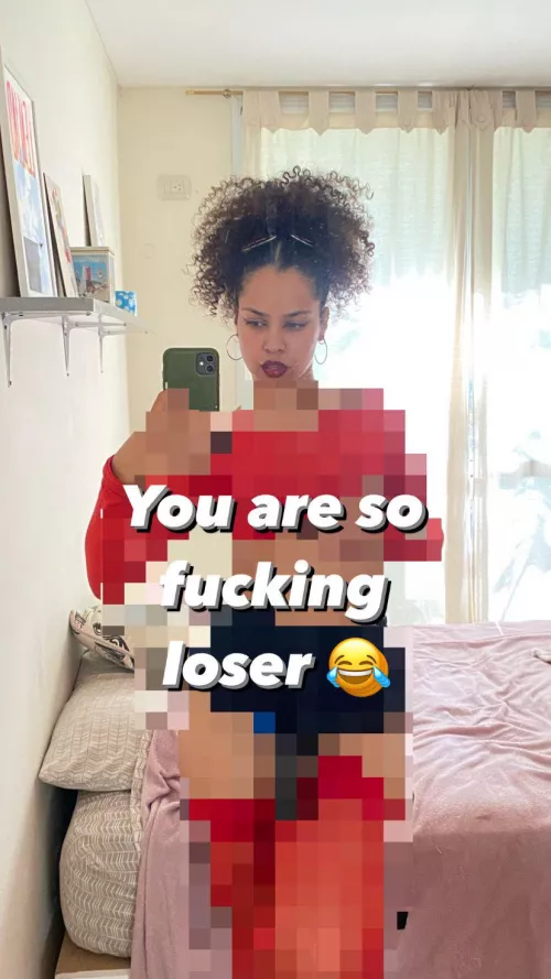 I know you are a good submissive and just seeing my face is enough for you to cum very quickly