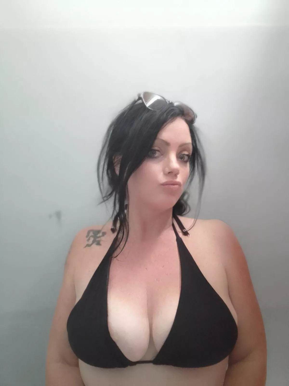 I’m just showing you my hatchet girl tattoo. Nothing else.