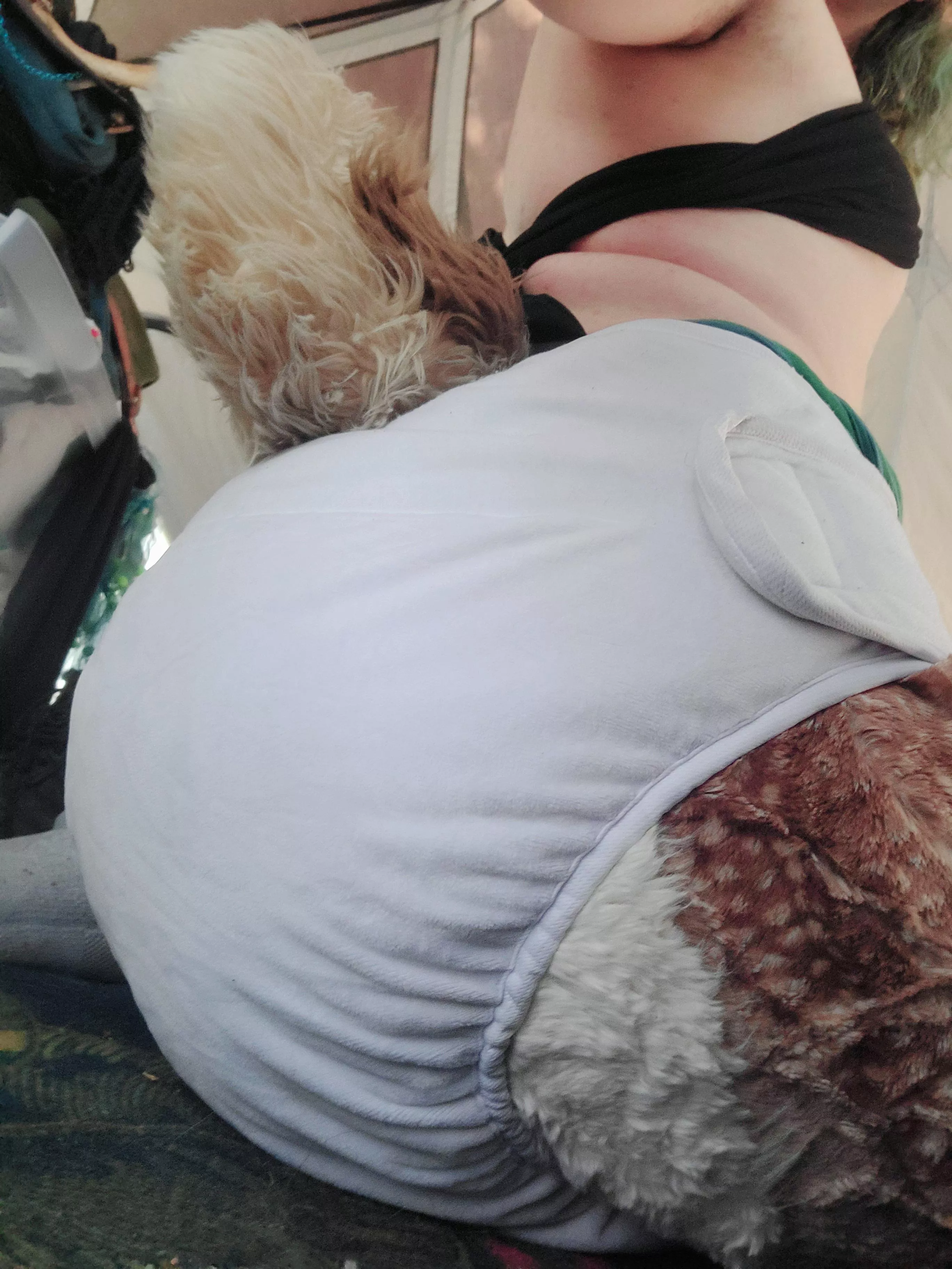 Is it really fair to expect a deer girl to be potty trained? 