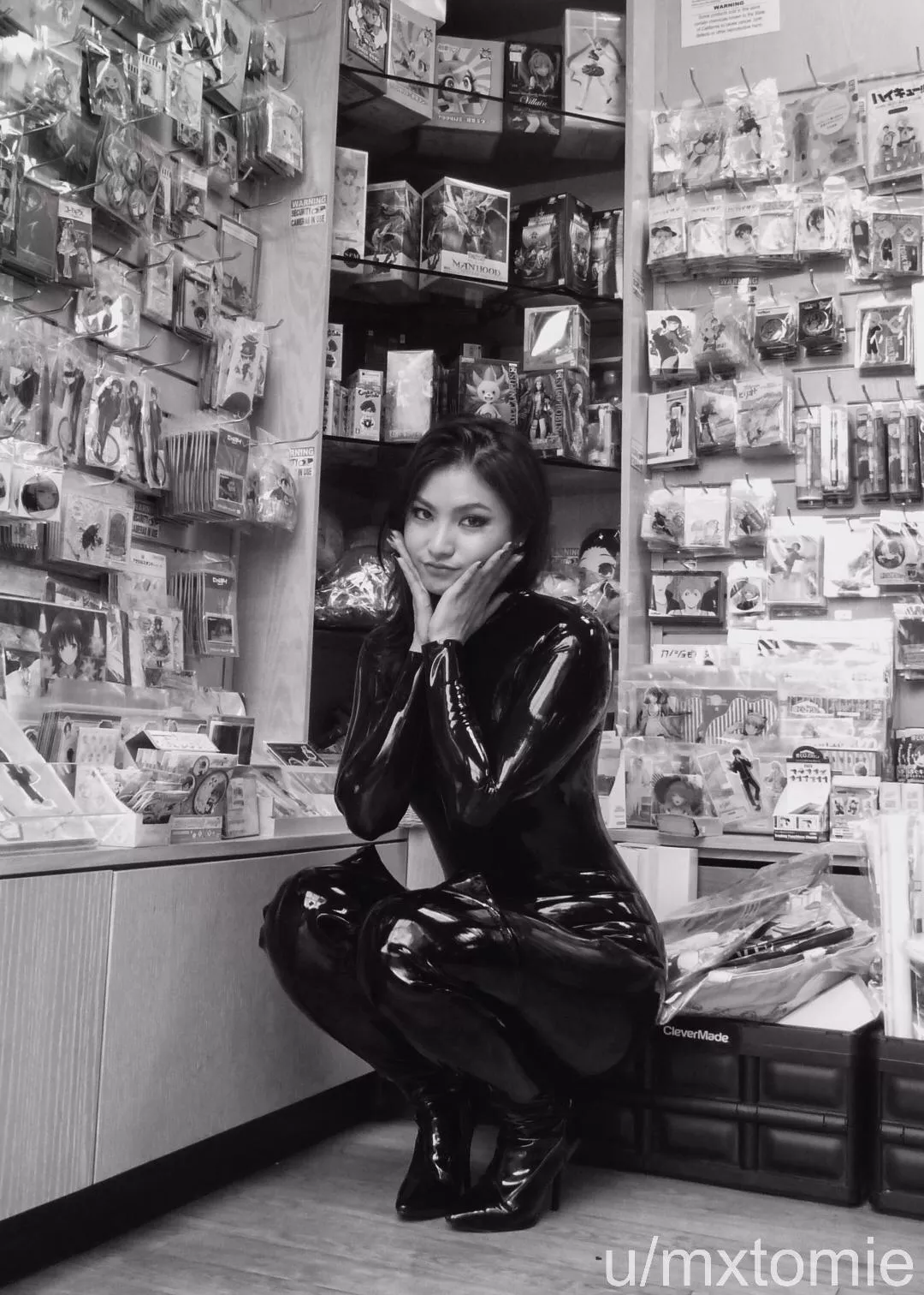 Latex and anime are a perfect combo