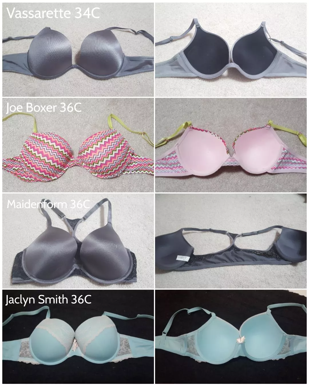 Love how she complains her breasts are too big then only wears push-up bras