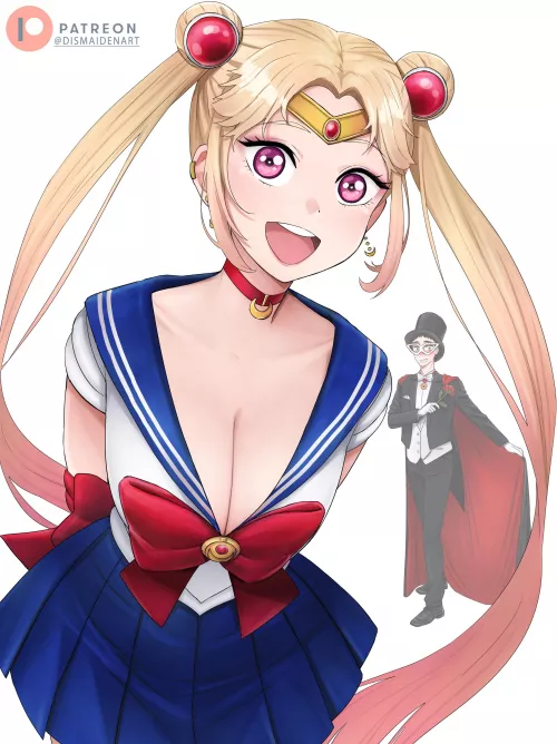 Marin as Sailor Moon