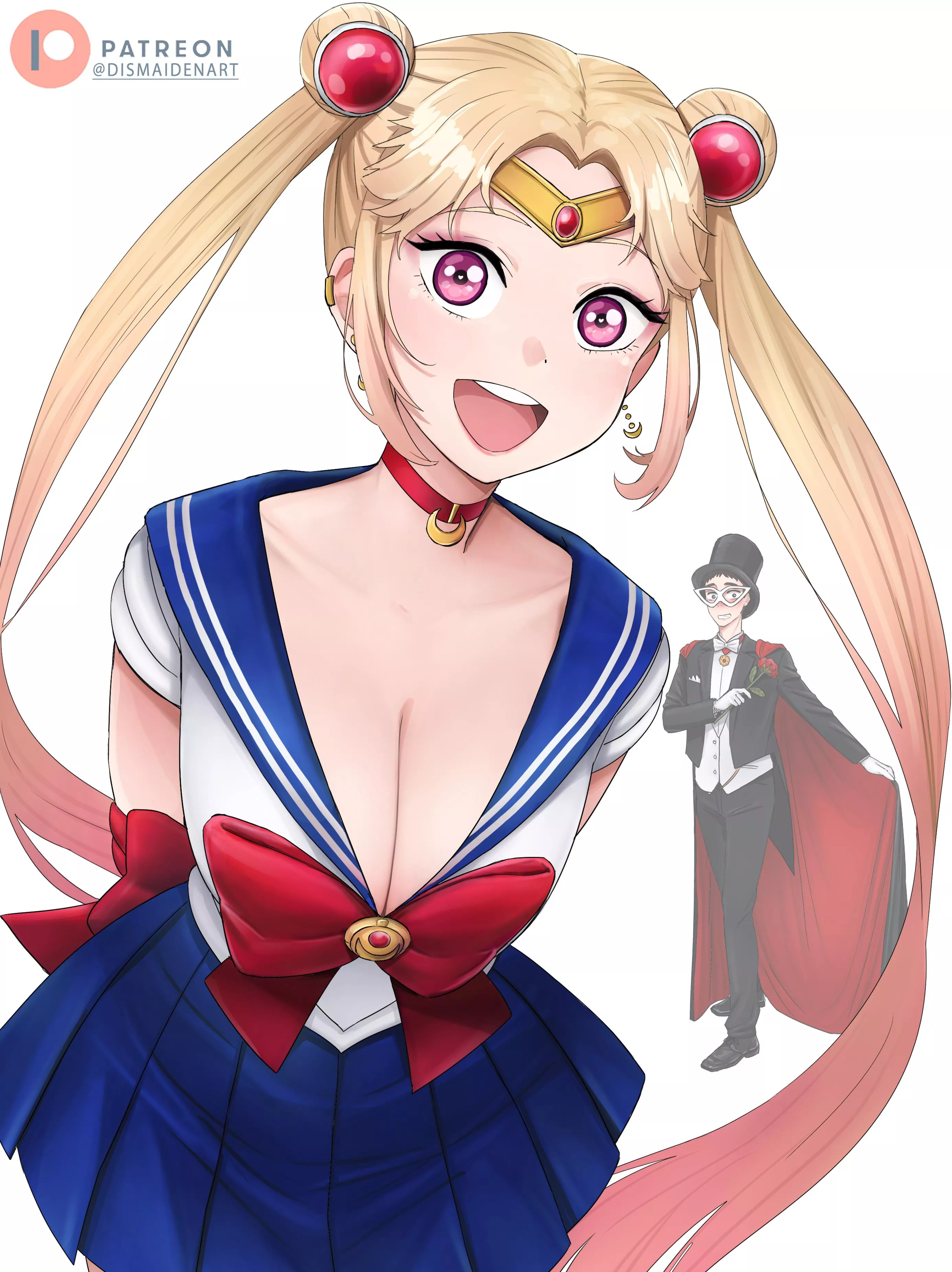 Marin as Sailor Moon