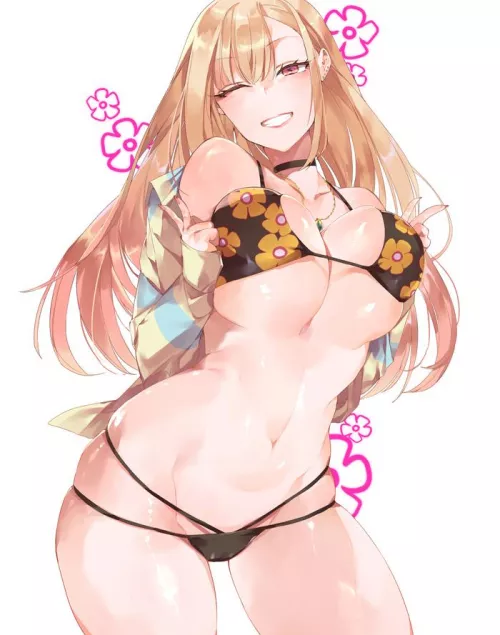 Marin is incredibly busty