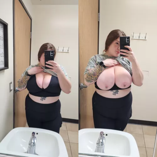 My H cups don't want to be contained 😈