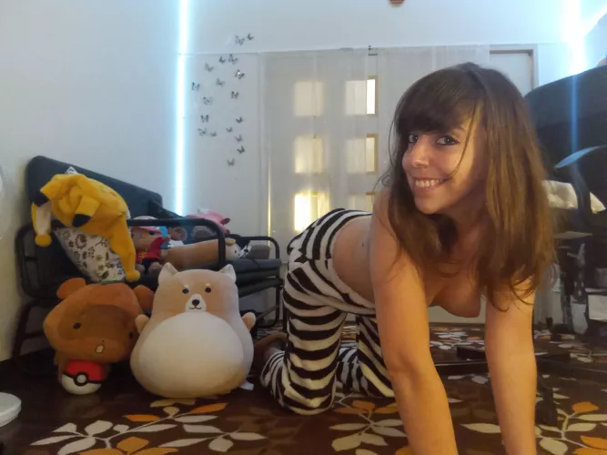 My pyjama pants but that doesn't mean it's time for sleep