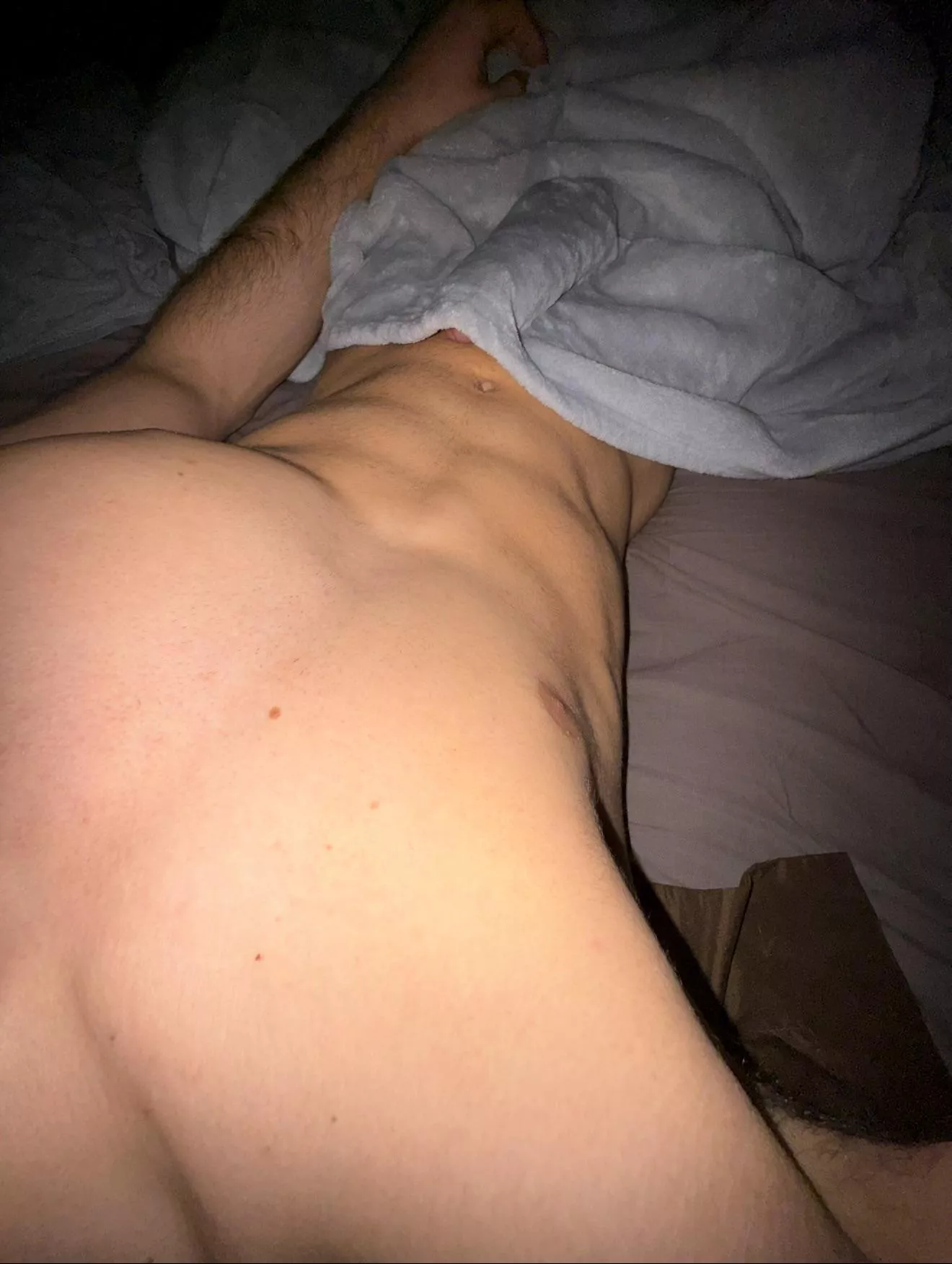 My view in the evening when I go to bed