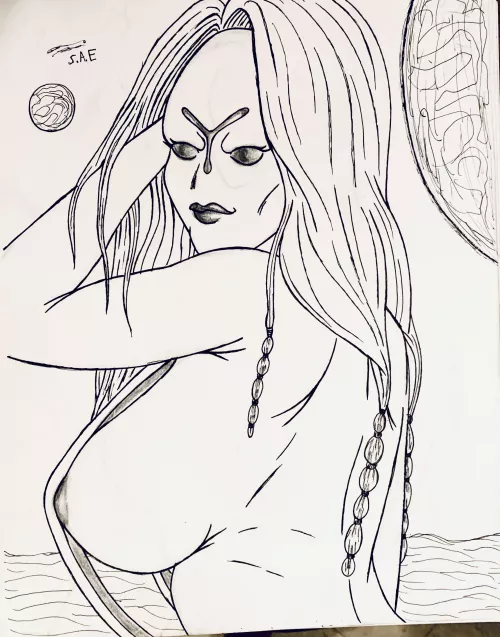 On a scale of 1-10 how’s my drawing of a sexy Tau.