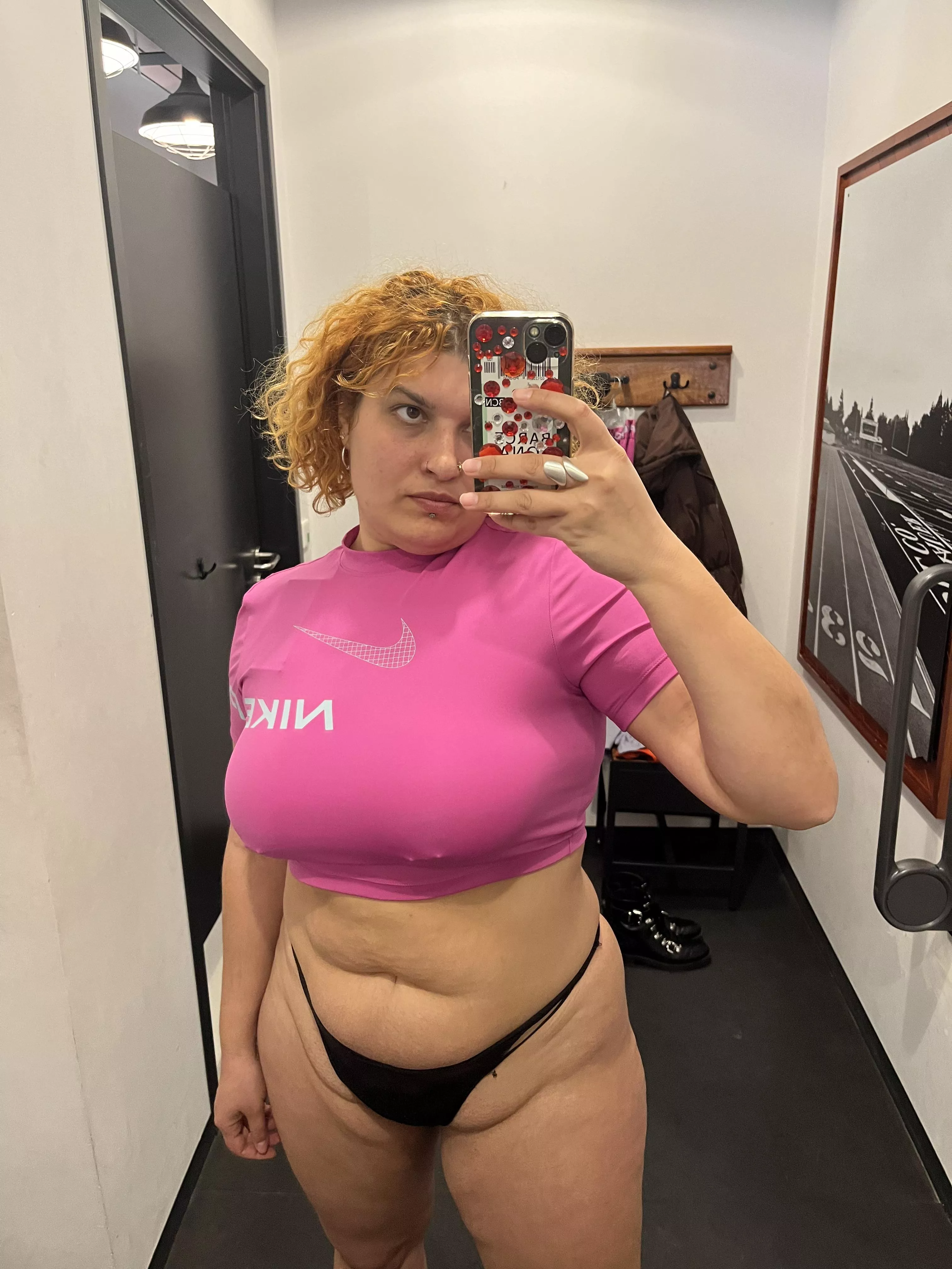 Pink is my color for shirts and bite marks hee