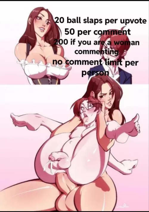 please don't comment or upvote my balls are so sensitive.. 