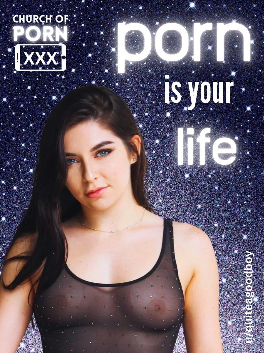 Porn is universal joy. Devote your life to pleasure. Worship almighty Porn.