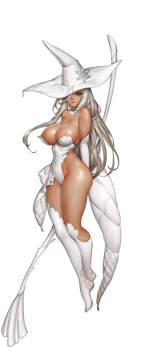 Post Halloween snow witch❄️